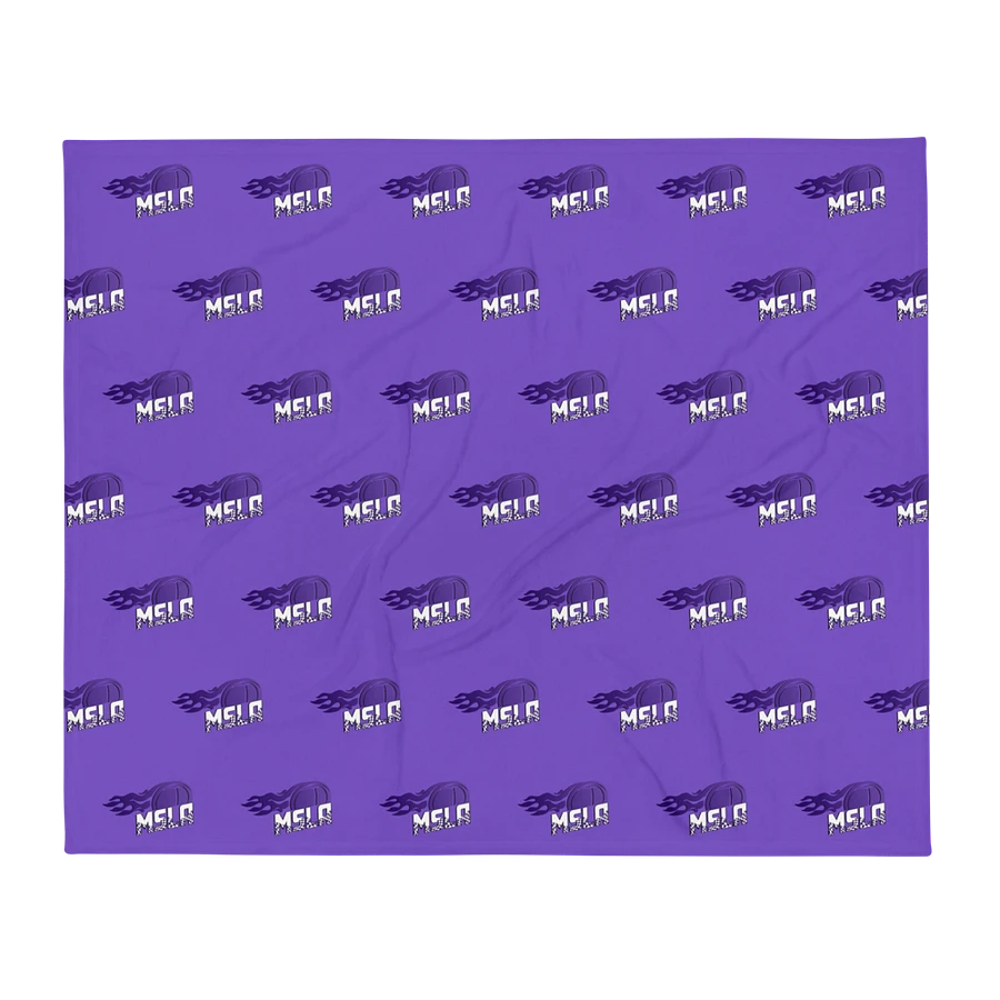 MSLA Purple Throw Blanket product image (2)