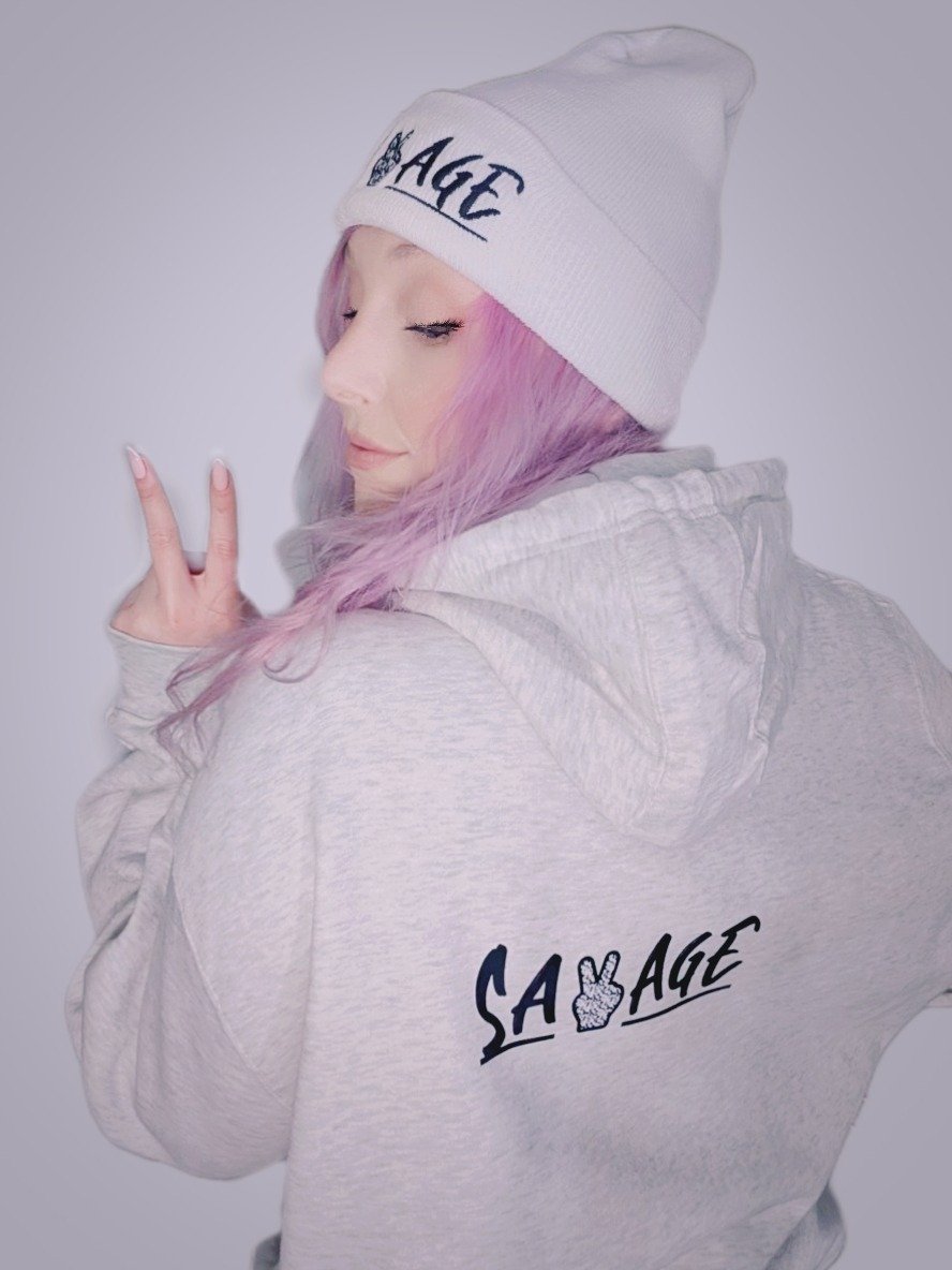 "SAVAGE" Slayer Hoodie (light) product image (2)
