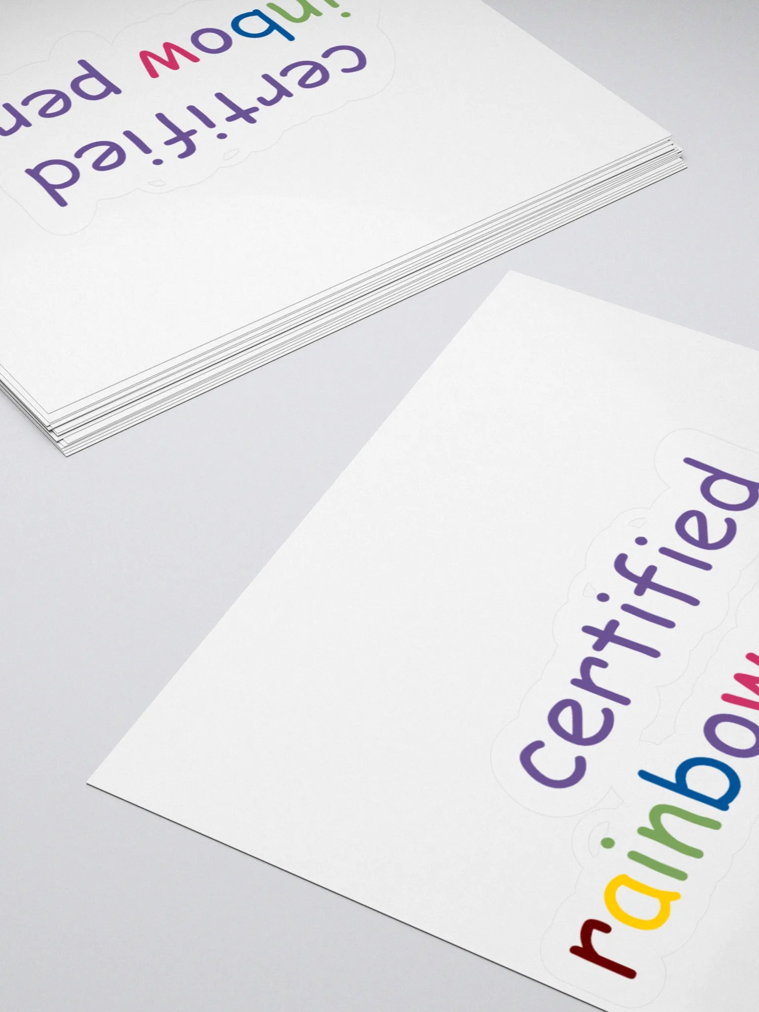 Certified Rainbow Person Sticker product image (8)