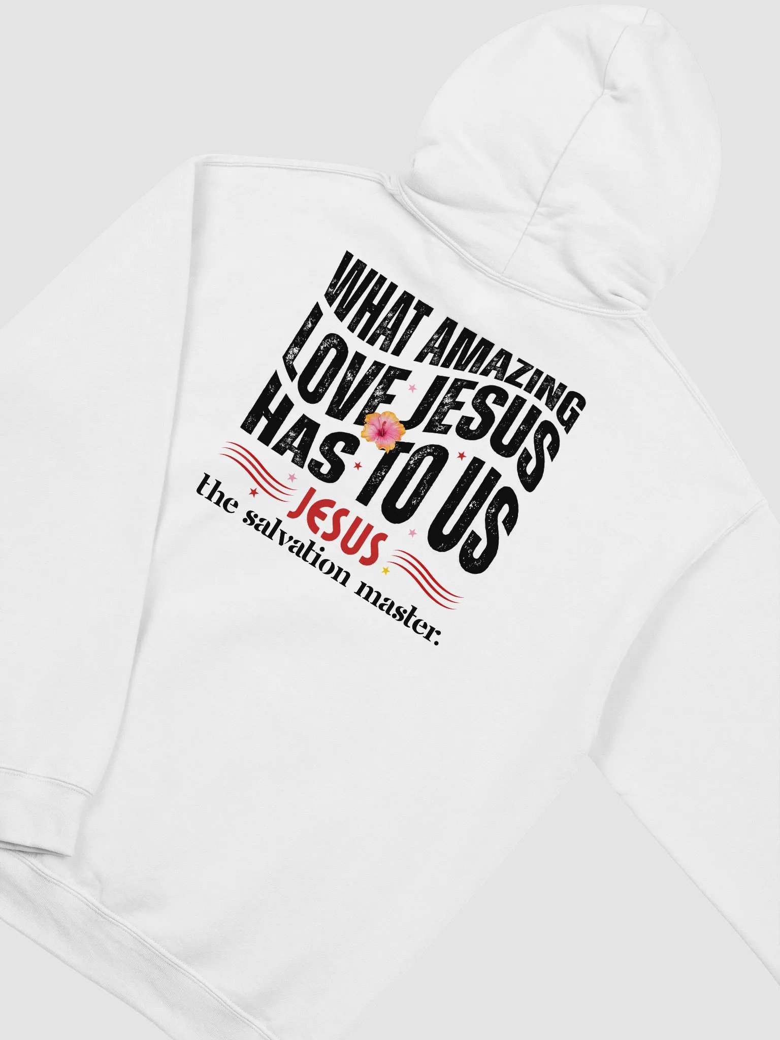 JESUS The salvation Master Gildan Hoodie - Front / Back. product image (6)