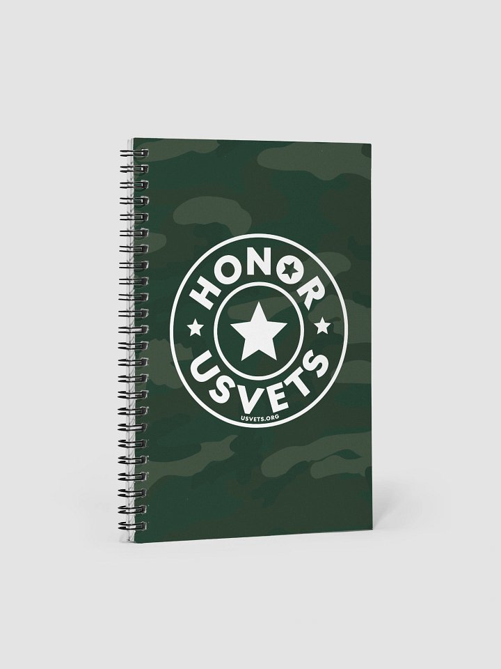 HONORUSVETS CAMO NOTEBOOK product image (1)
