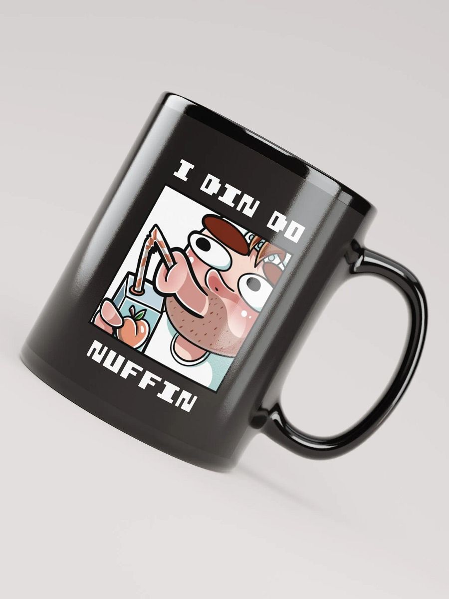 I Din Do Nuffin Black Glossy Mug product image (4)