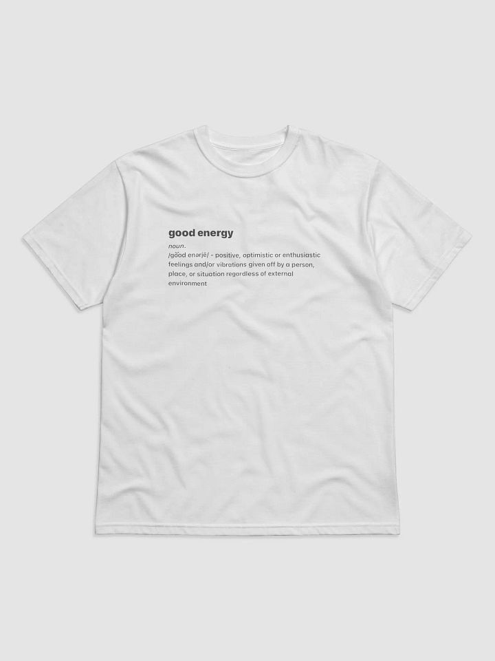 white energy defined tee product image (1)