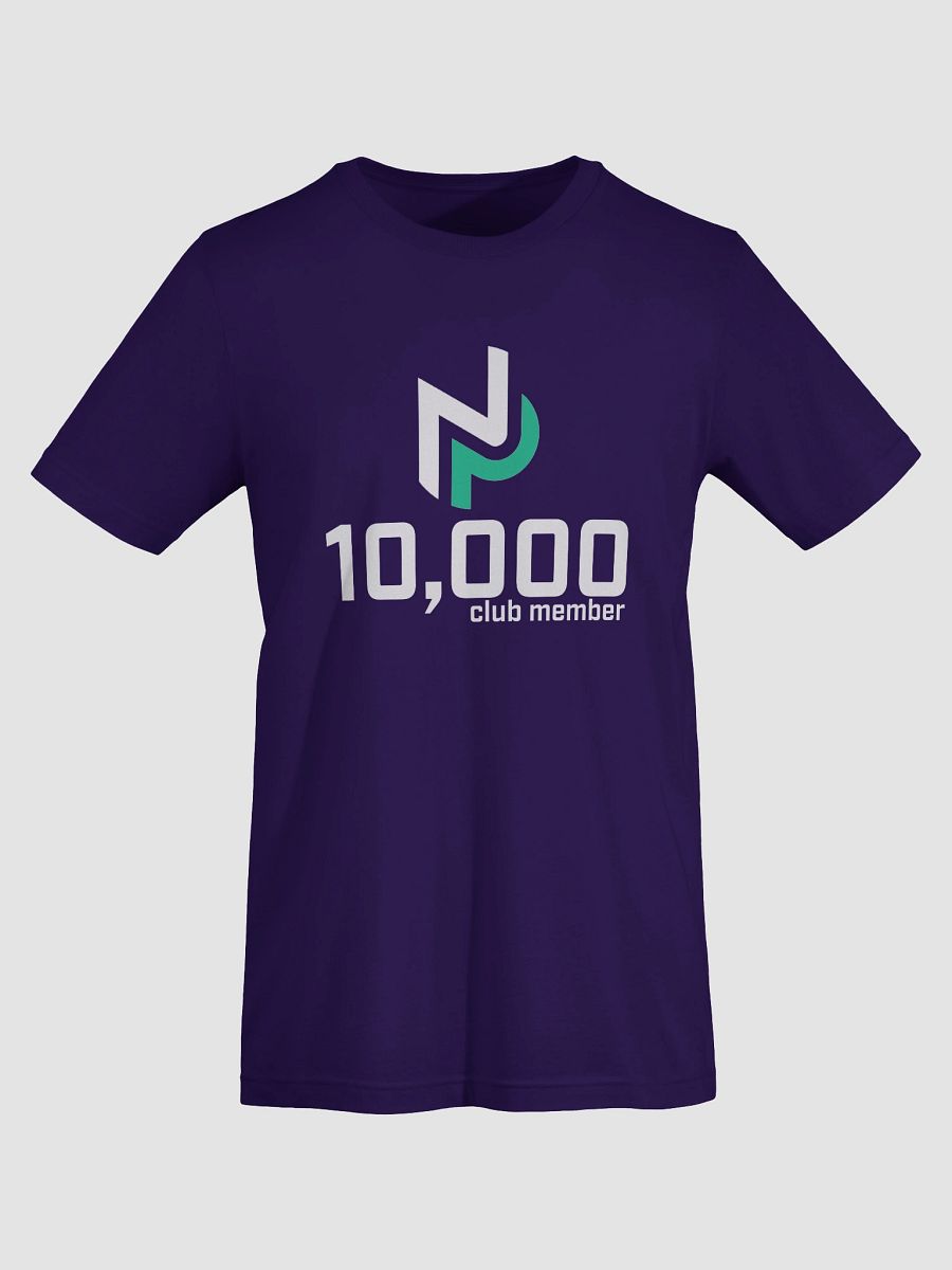 10,000 Subscriber Purple T-Shirt product image (7)
