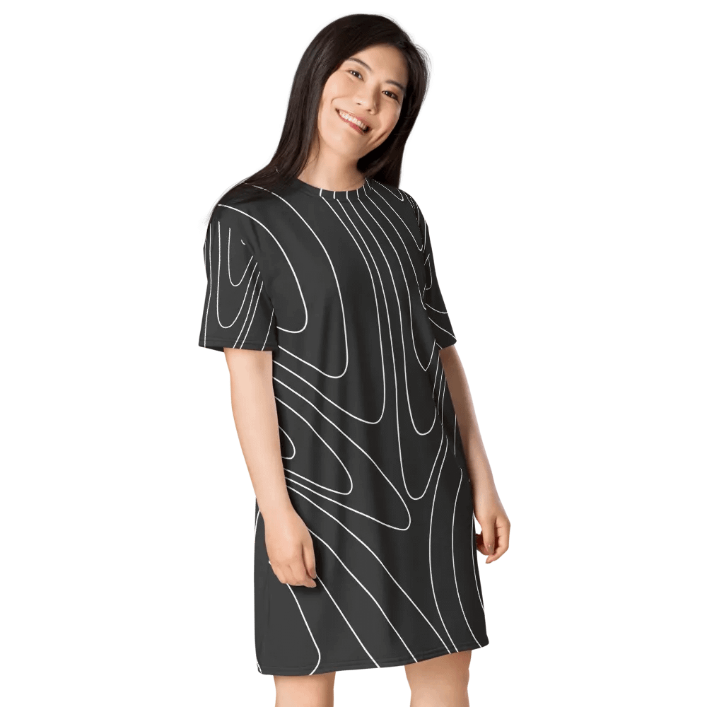 All-Over Print T-Shirt Dress product image (4)