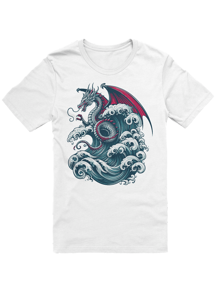 Dragon Sailing Big Waves T-Shirt: For the Adventurous Spirit product image (1)