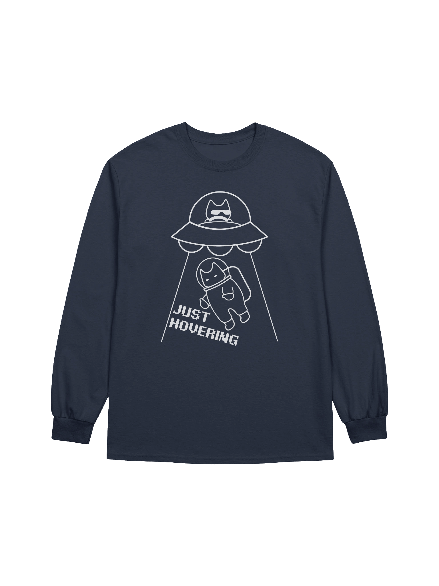 Astronaut Abduction - Unisex Adult Long Sleeve T-shirt product image (1)