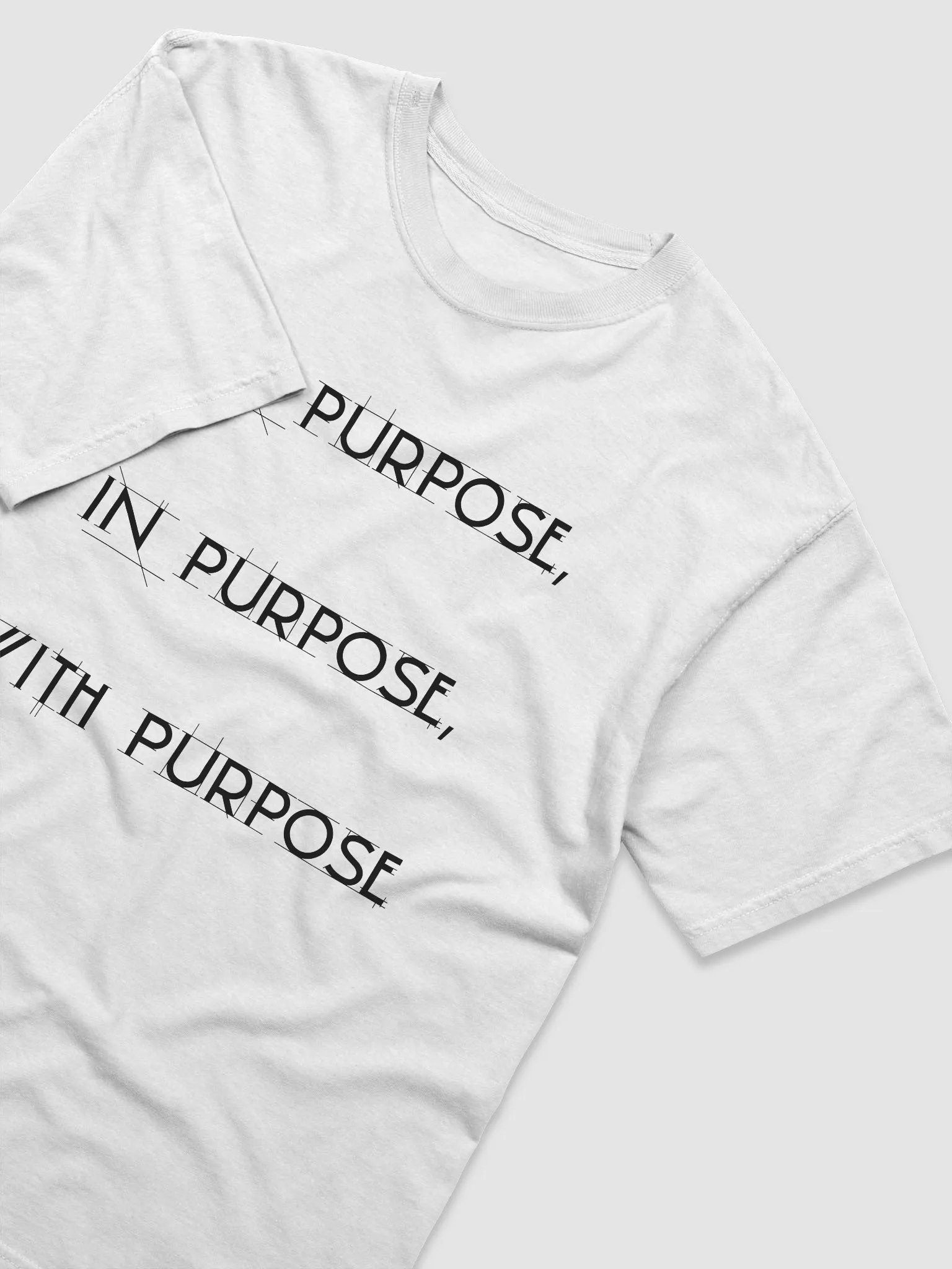 ON PURPOSE,IN PURPOSE,WITH PURPOSE(black PRINT) product image (3)