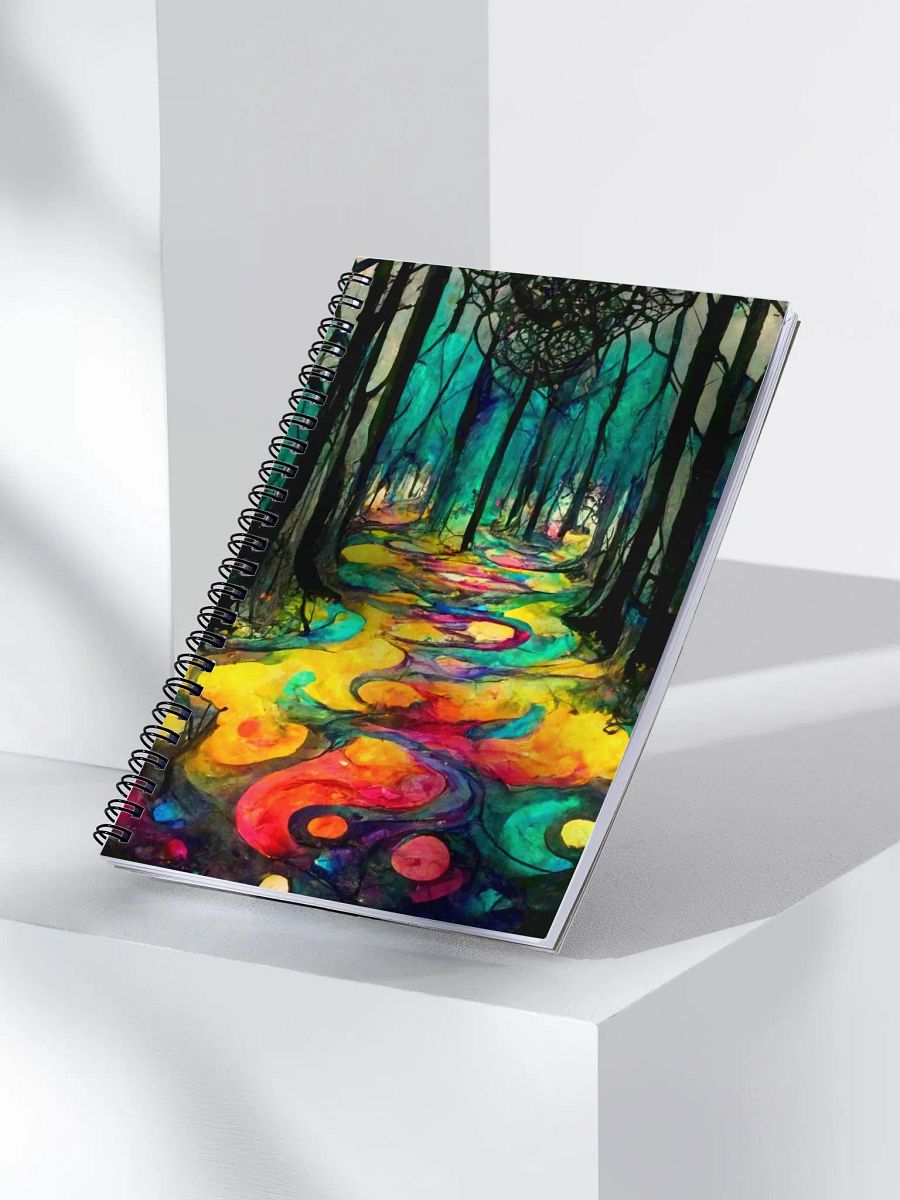 Enchanted Forest Spiral Notebook product image (3)