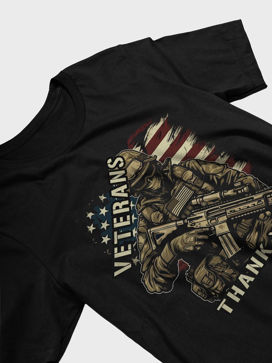 Patriotic Salute Veterans T-Shirt product image (5)