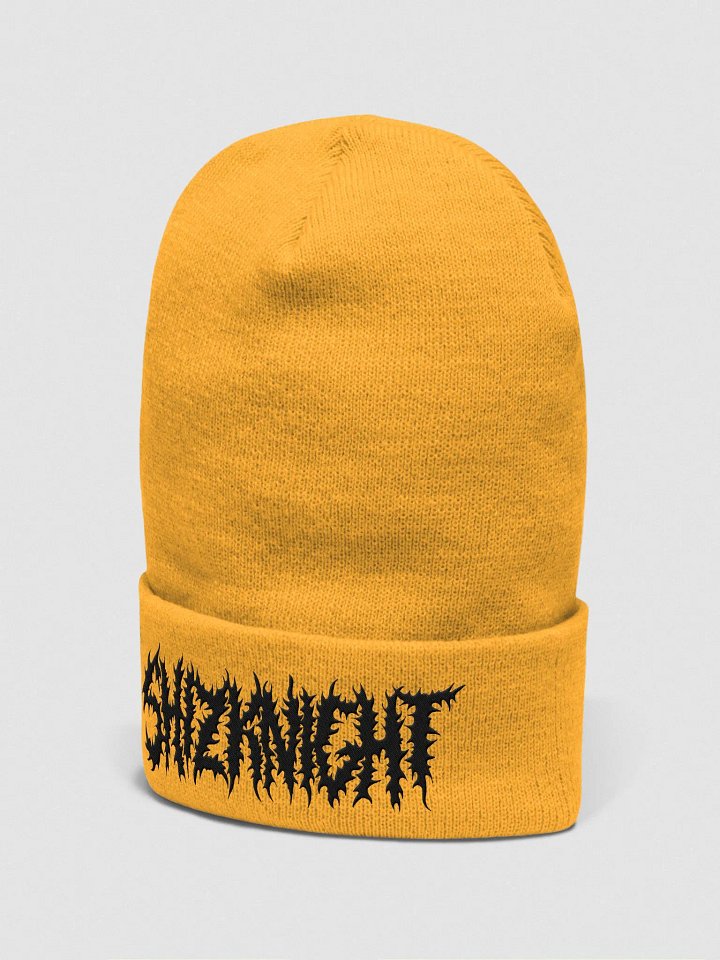 Shizknight Beanie (Black Logo) product image (4)