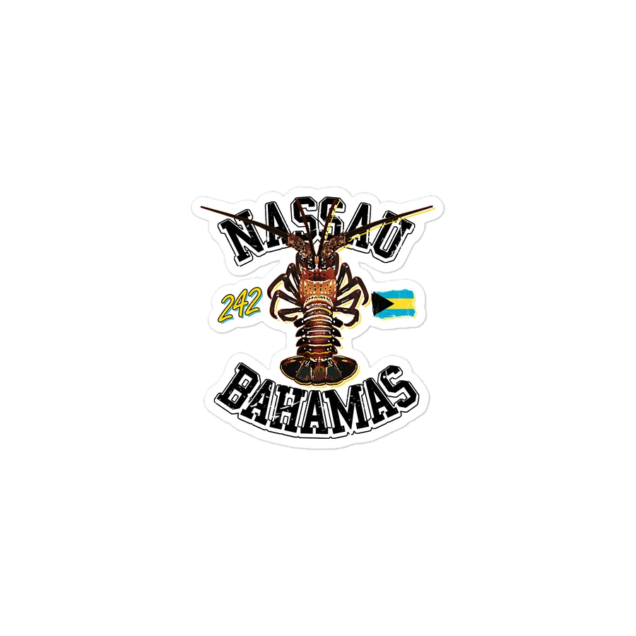 Nassau Bahamas Magnet : Spiny Lobster : Bahamas Flag : 242 product image (2)