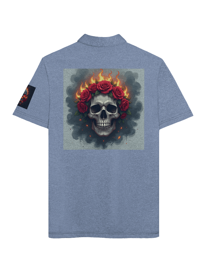 Gothic Rose Crown Skull Print product image (2)