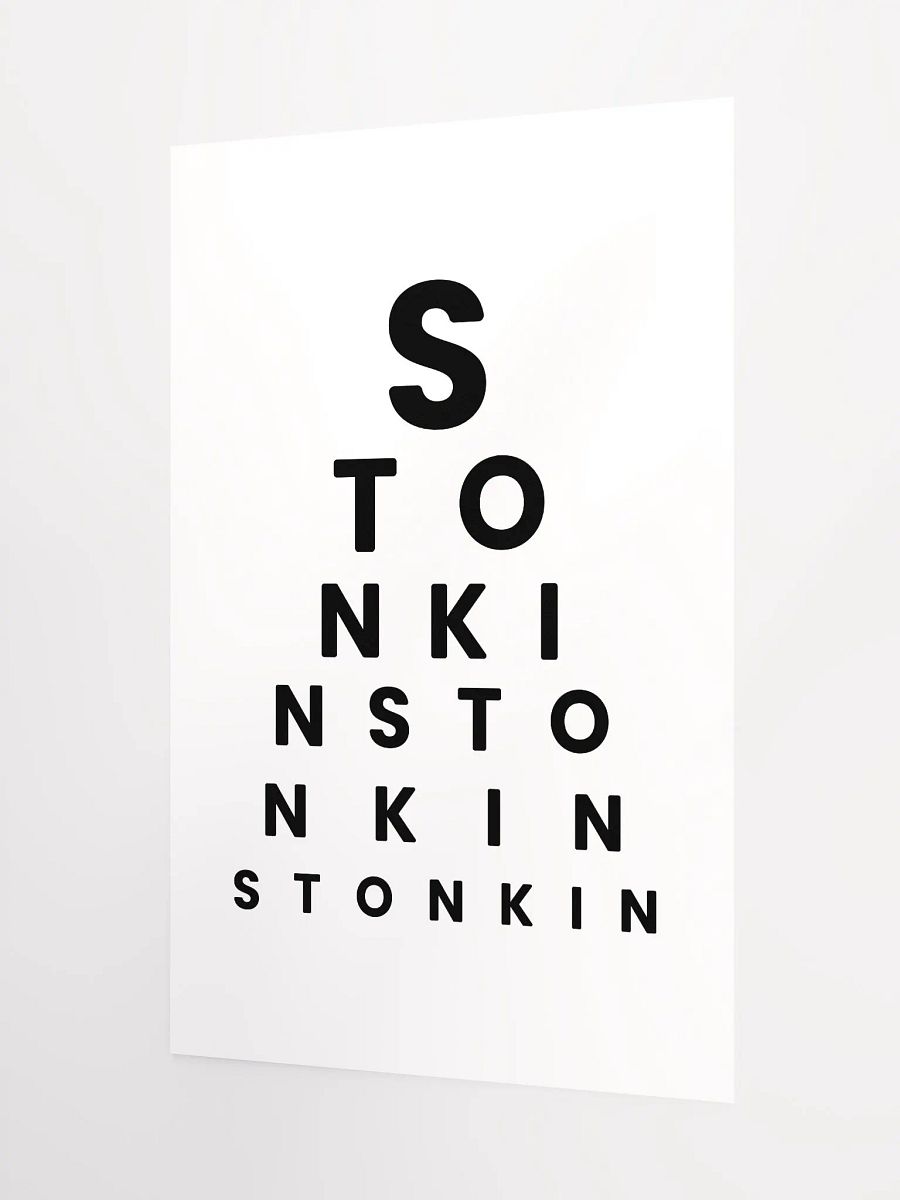 Stonkin' Eye Chart product image (3)