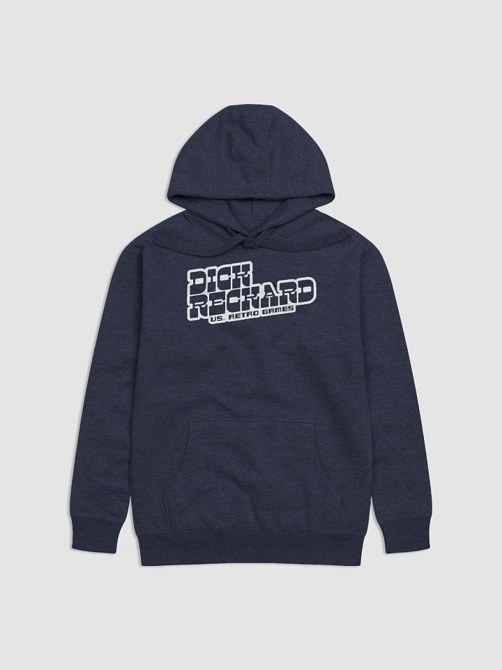 Dick Reckard vs Retro Games MonoWhite Logo Unisex Hoodie product image (1)