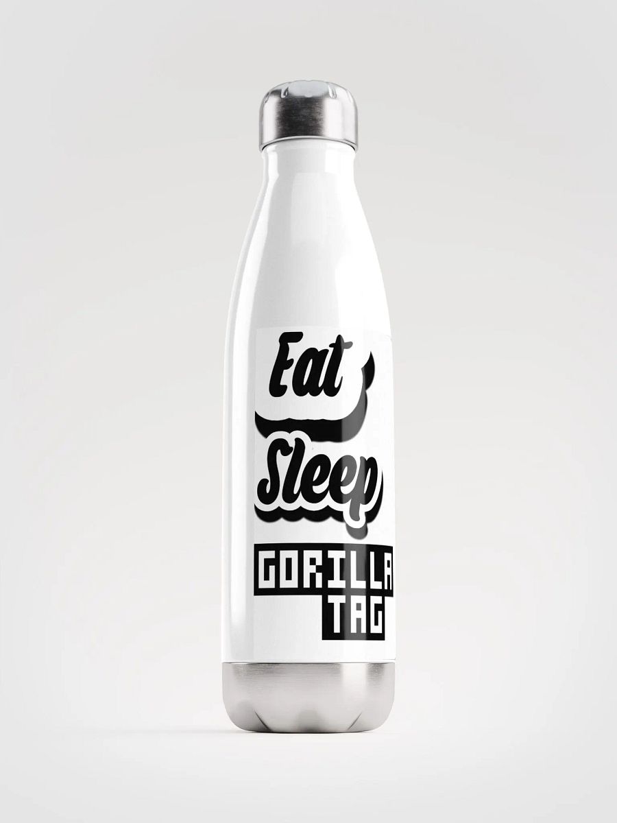 Eat Sleep Gorilla Tag Bottle product image (1)