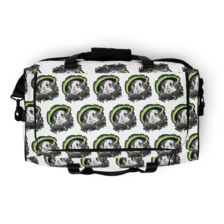 Save Me: A Plea from Planet Earth White Duffle Bag 🌍 product image (12)