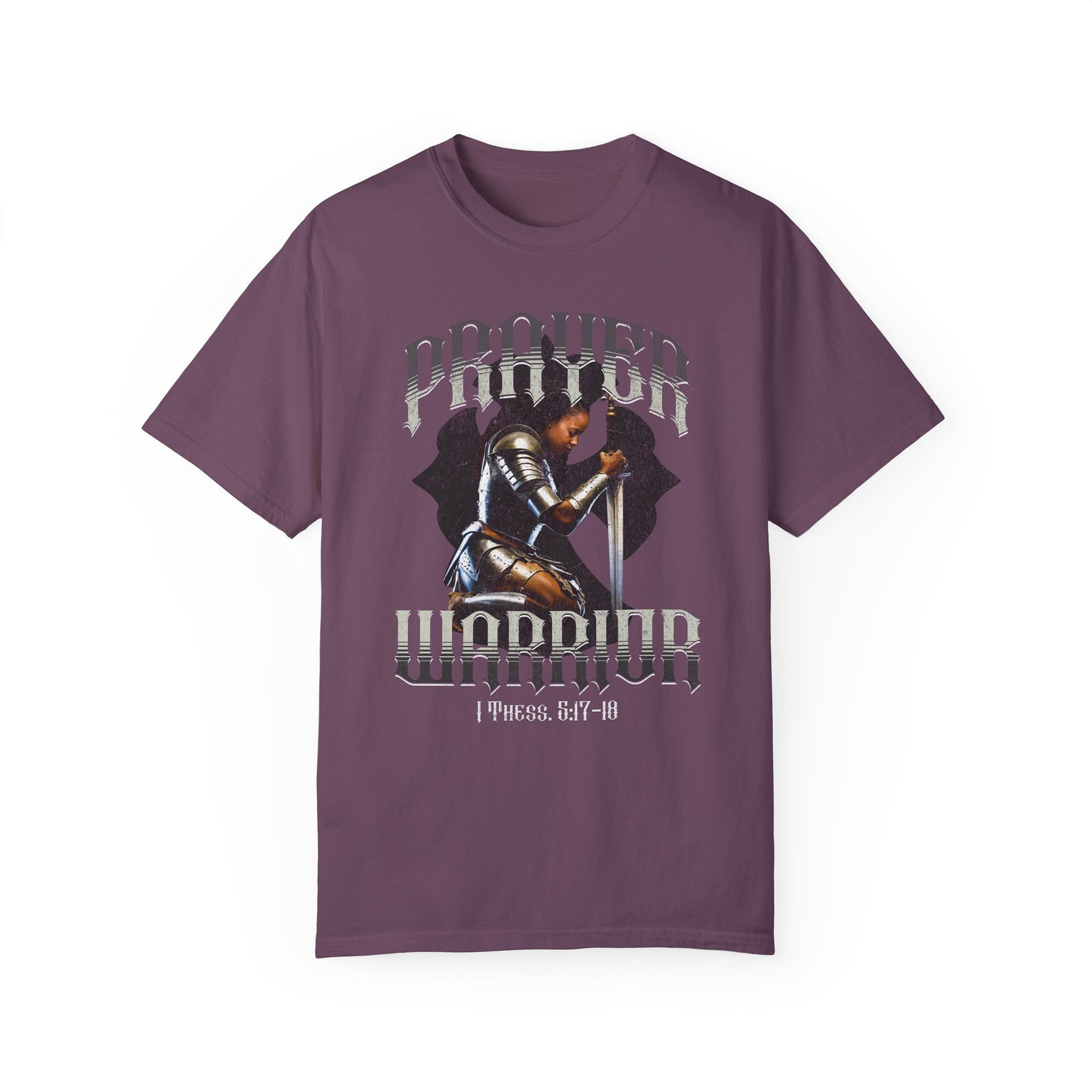 Prayer Warrior Comfort Color Garment Dyed Short Sleeved Shirt product image (5)