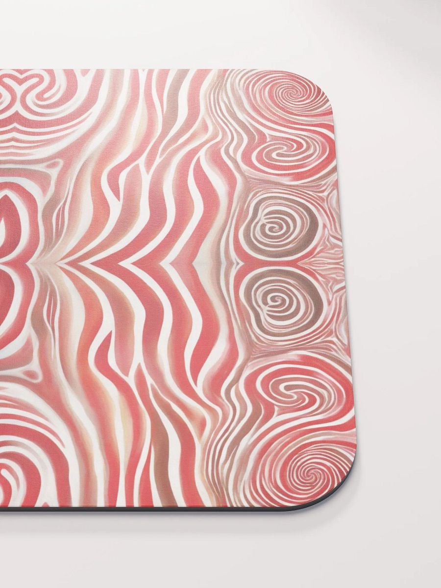 Funky Red Liquid Explosion Tie-Dye Classic Mouse Pad product image (6)