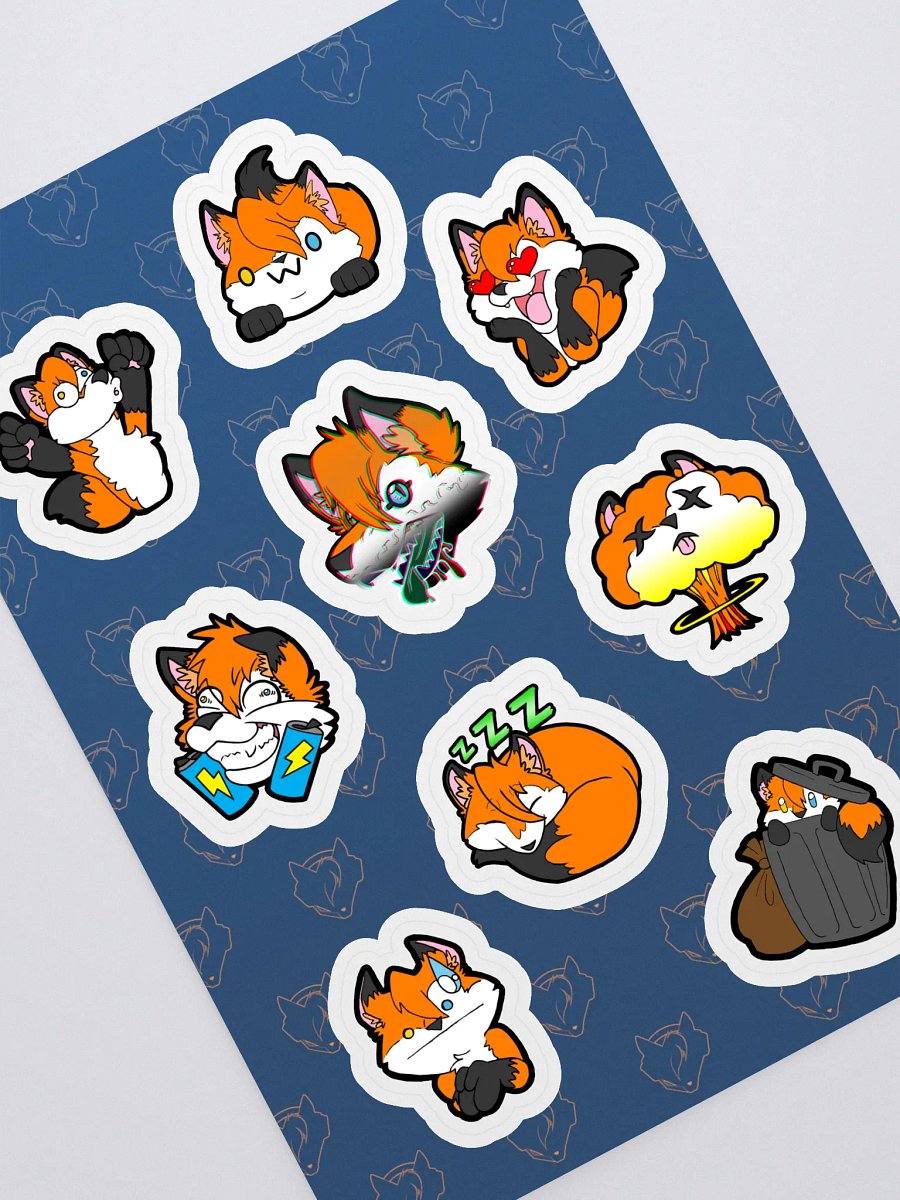 Emote Sticker Sheet product image (1)