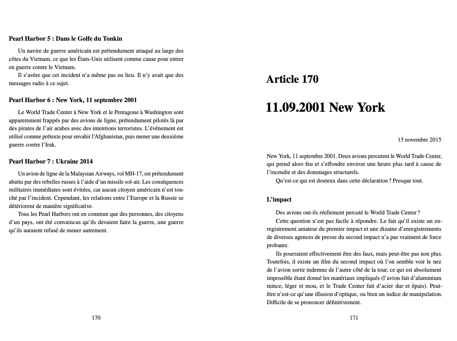 Réflexions Profondes - sujet 1+7: JFK + 911 - pdf product image (4)
