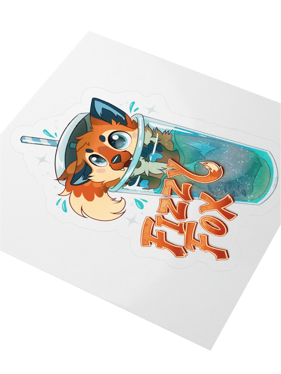 Fizzy Fox - Fun Kiss Cut Stickers product image (3)