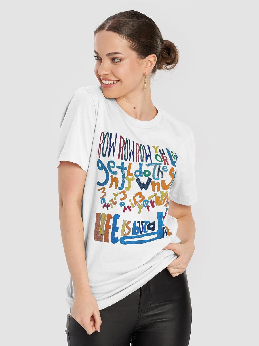 Row Row Row Your Boat Supersoft T-Shirt (white) product image (8)
