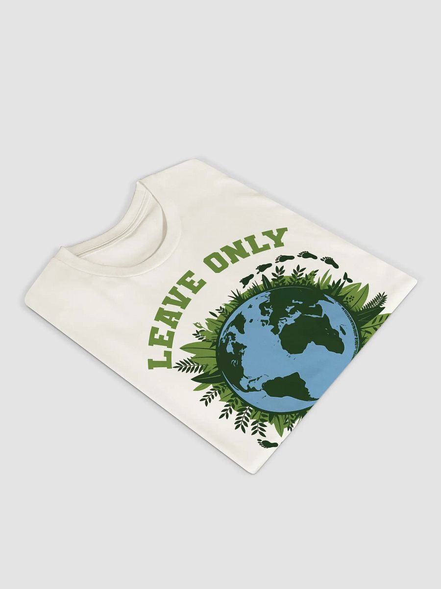 Leave Only Footprints, Care for Our Planet T-Shirt product image (5)