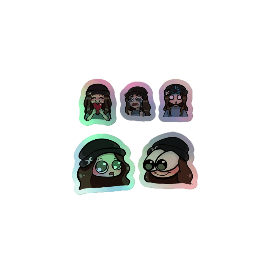 Wootmoji Holographic Stickers product image (1)