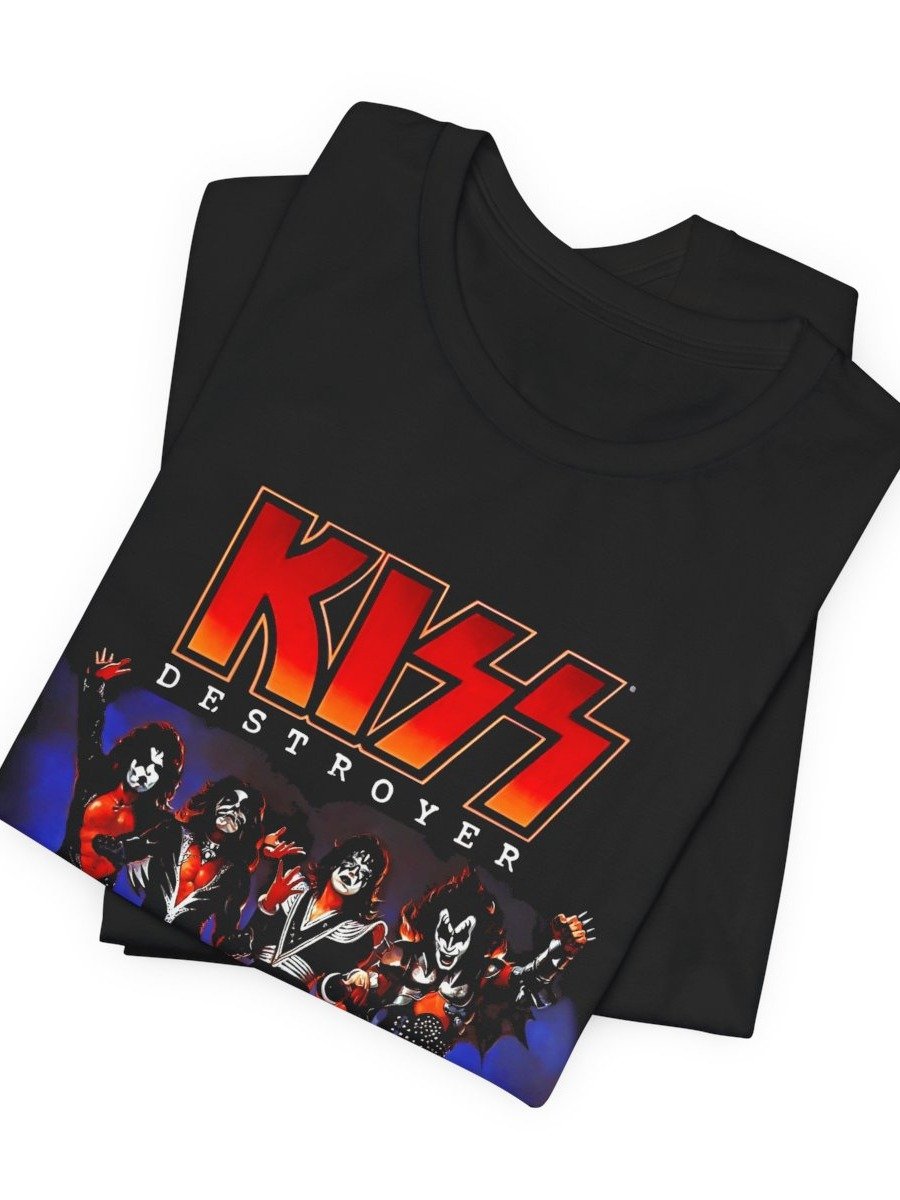 Kiss Destroyer Illustrated T-Shirt product image (4)