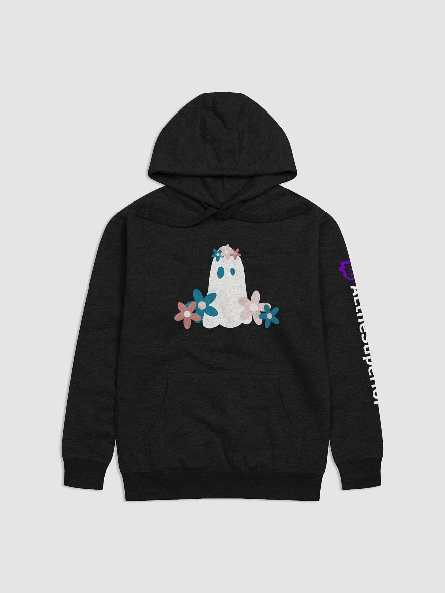 Flower Ghost Vintage Print Hoodie product image (2)