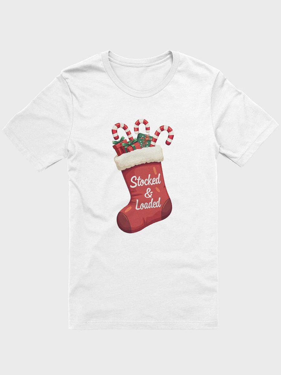 Stocked & Loaded Christmas T-Shirt product image (5)