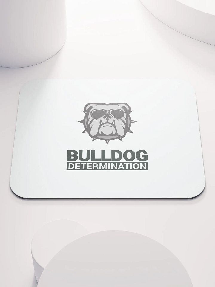 Classic Mouse Pad "Bulldog Determination" (Think and Grow Rich, Napoleon Hill) product image (1)