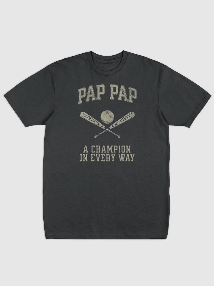 Pap Pap Champion Baseball Bats Premium Tee product image (1)