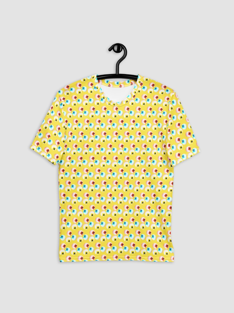 AIBALL All-Over Print Crew Neck T-Shirt (Yellow) product image (5)