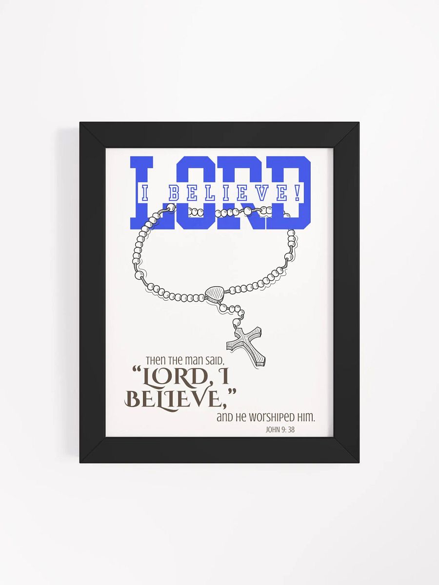 "Lord, I Believe" Wall Hanging product image (36)