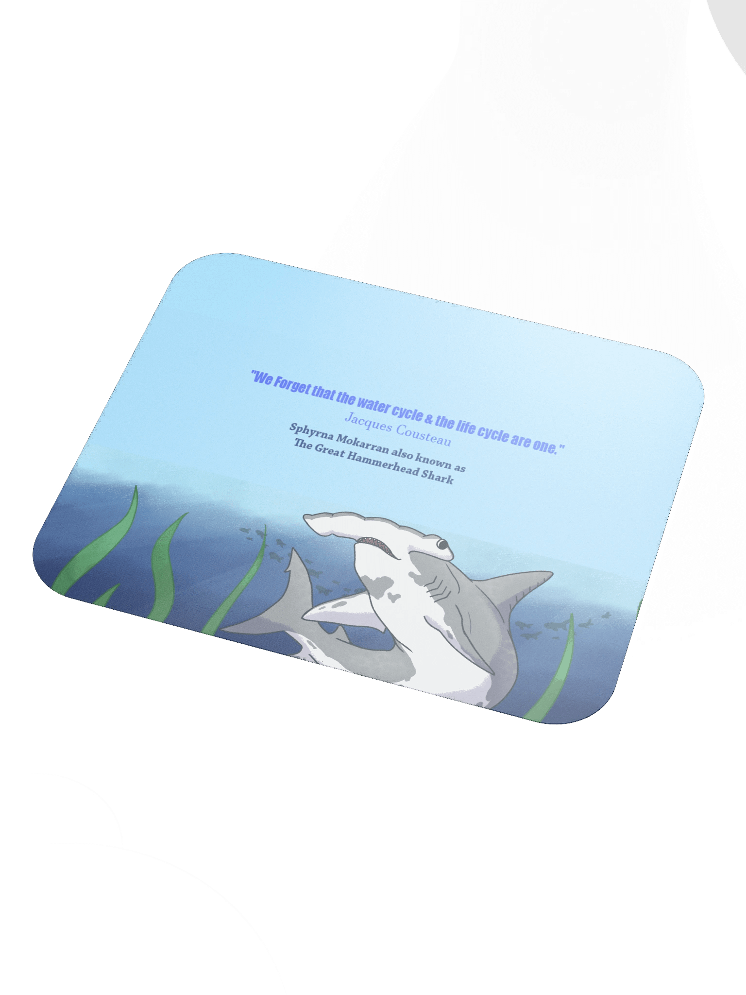 Hammerhead Shark Mousepad v2 product image (3)