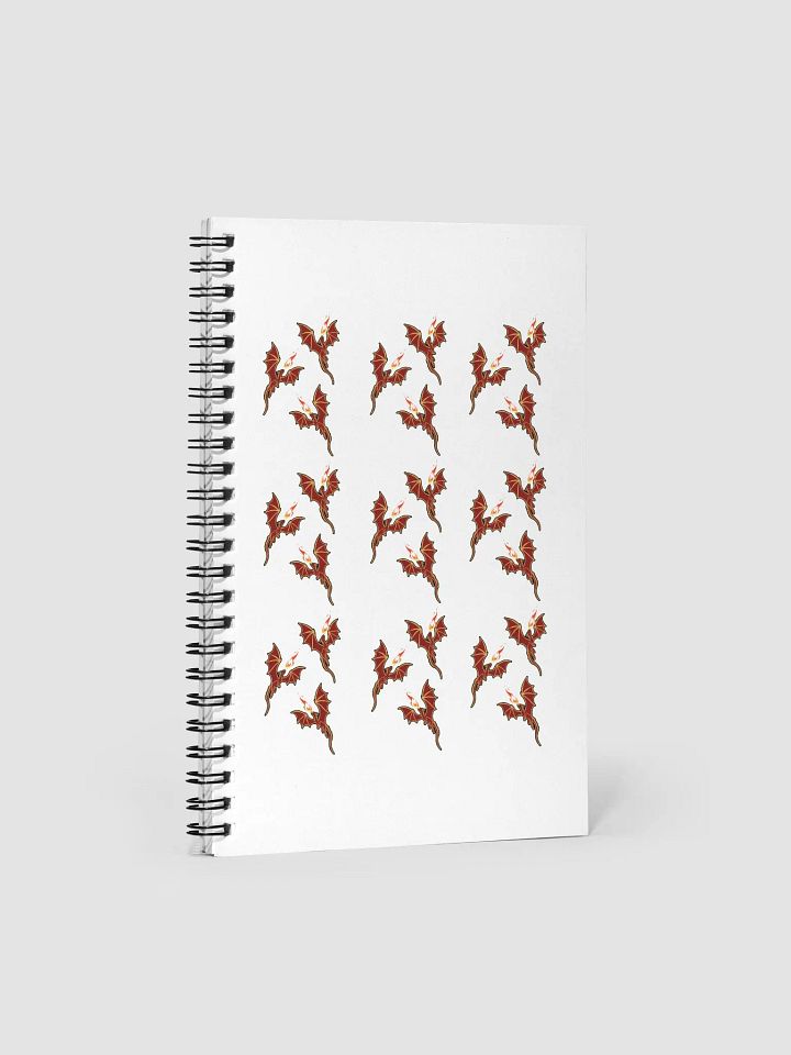 Dragon Flies - Artistic Graphical Pattern Design Spiral Notebook product image (1)