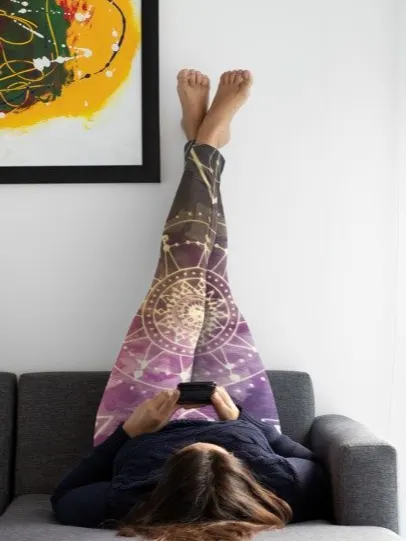 Sacred Geometry, Youth Leggings product image (1)