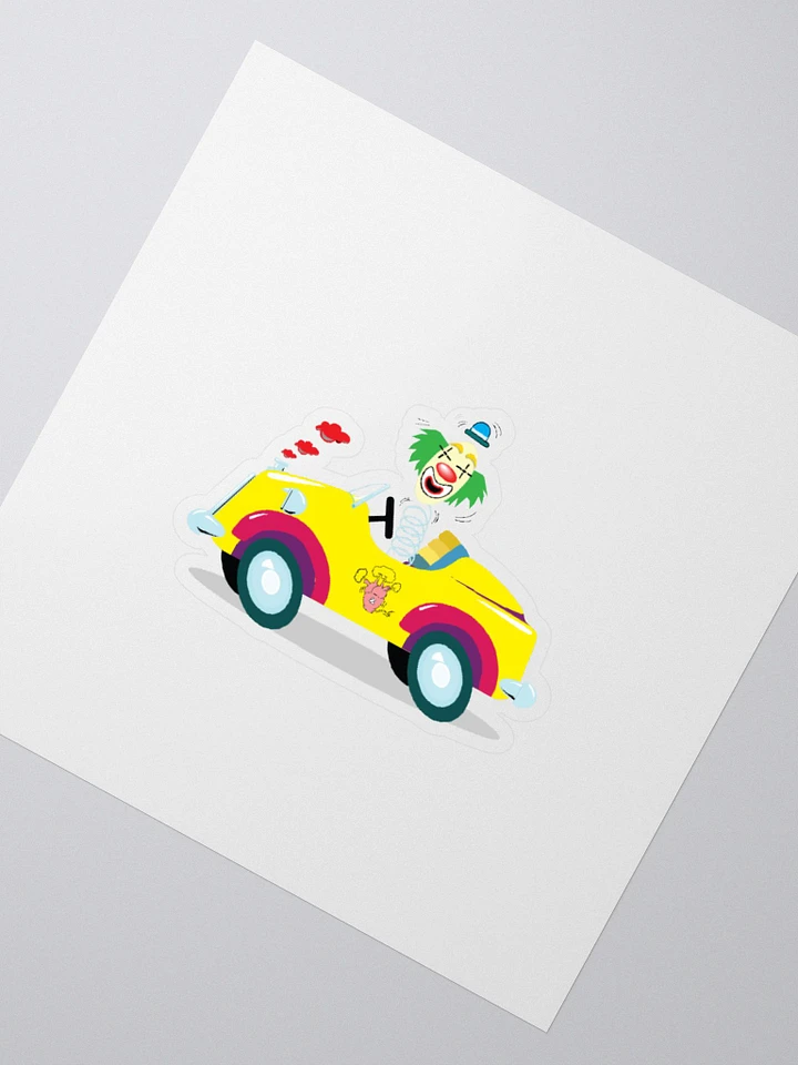 Clown driving a Car product image (7)