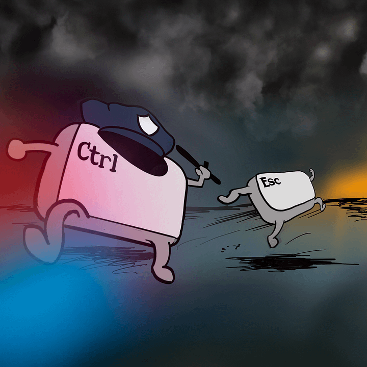 Ctrl Esc Chase Magnet product image (1)