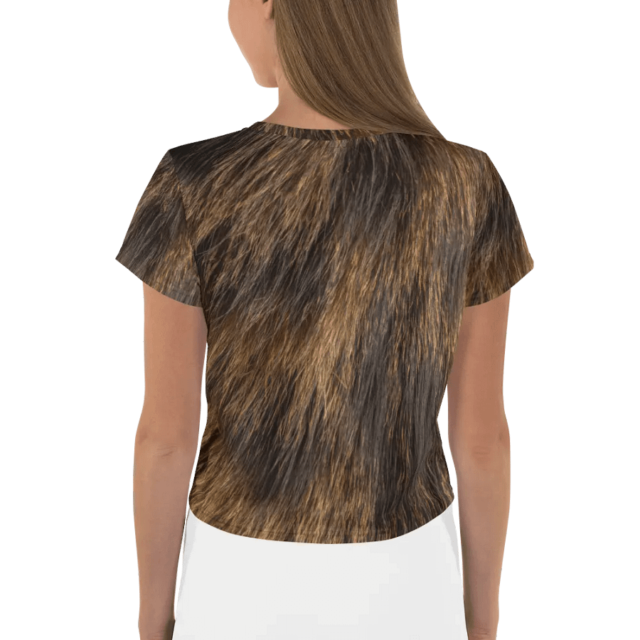 Tortoiseshell Cat Crop Tee product image (2)