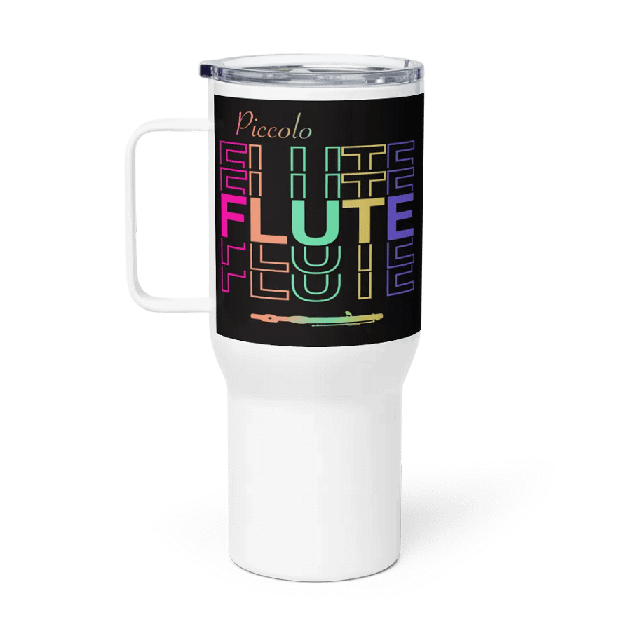 Symmetrical Flute Graphic Travel Mug - Picc product image (2)