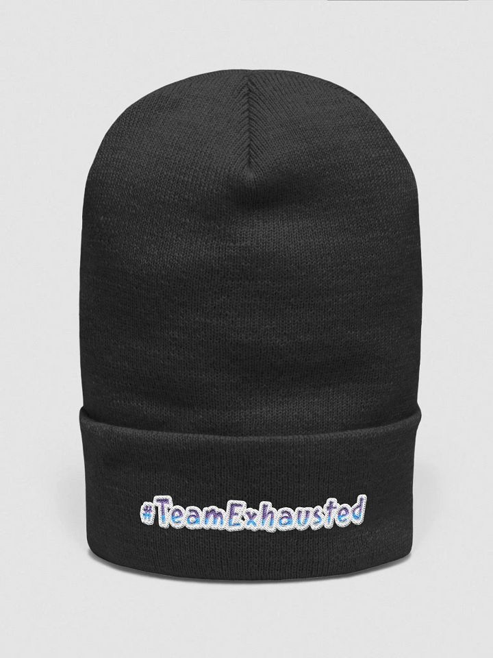 Team Exhausted Beanie product image (1)