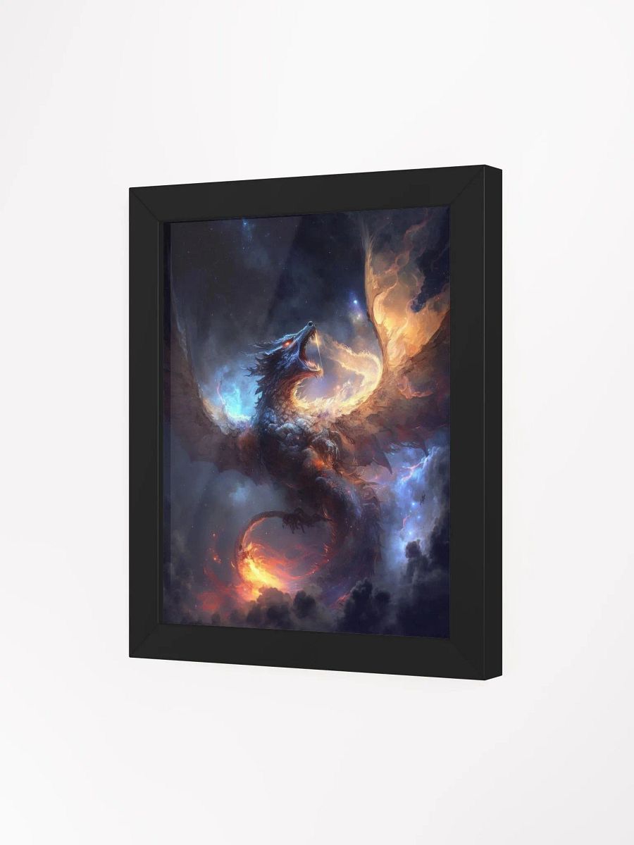 Kheron the dragon - Framed High Quality Matte Poster product image (3)