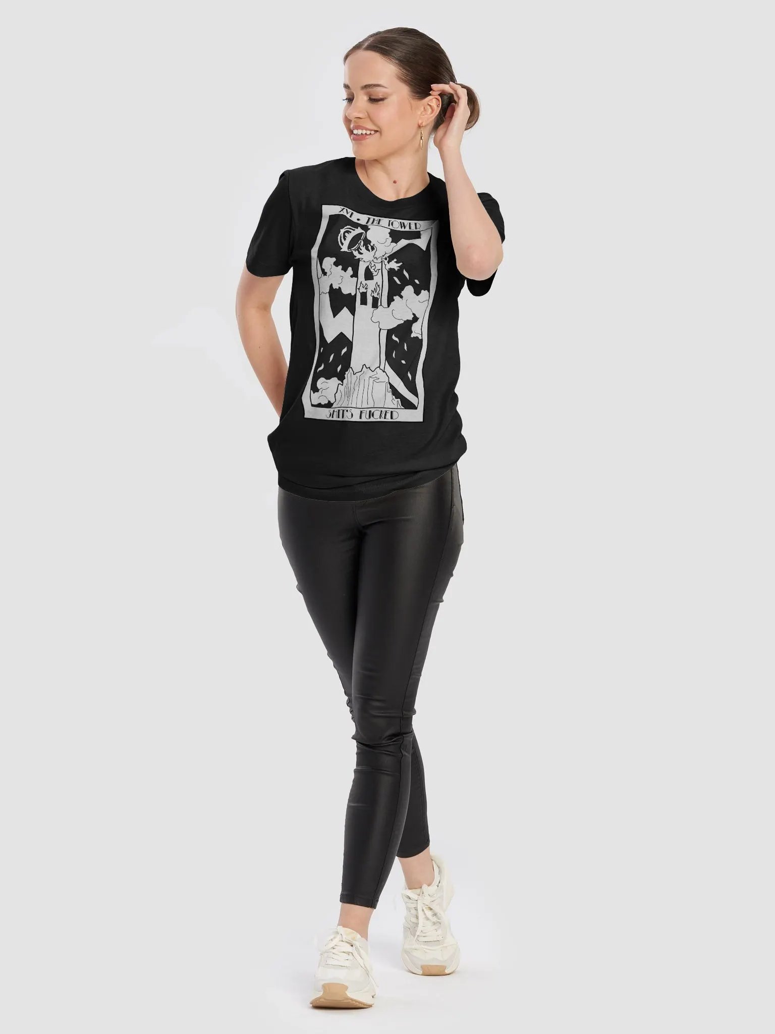 XVI The Tower Dark Mode Supersoft T-Shirt product image (10)