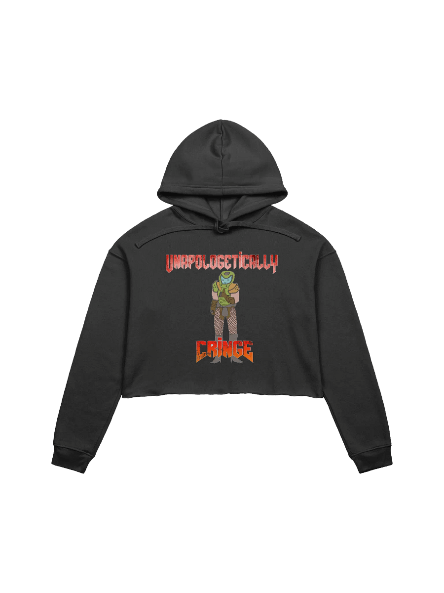 Unapologetically Cringe Crop Hoodie product image (1)