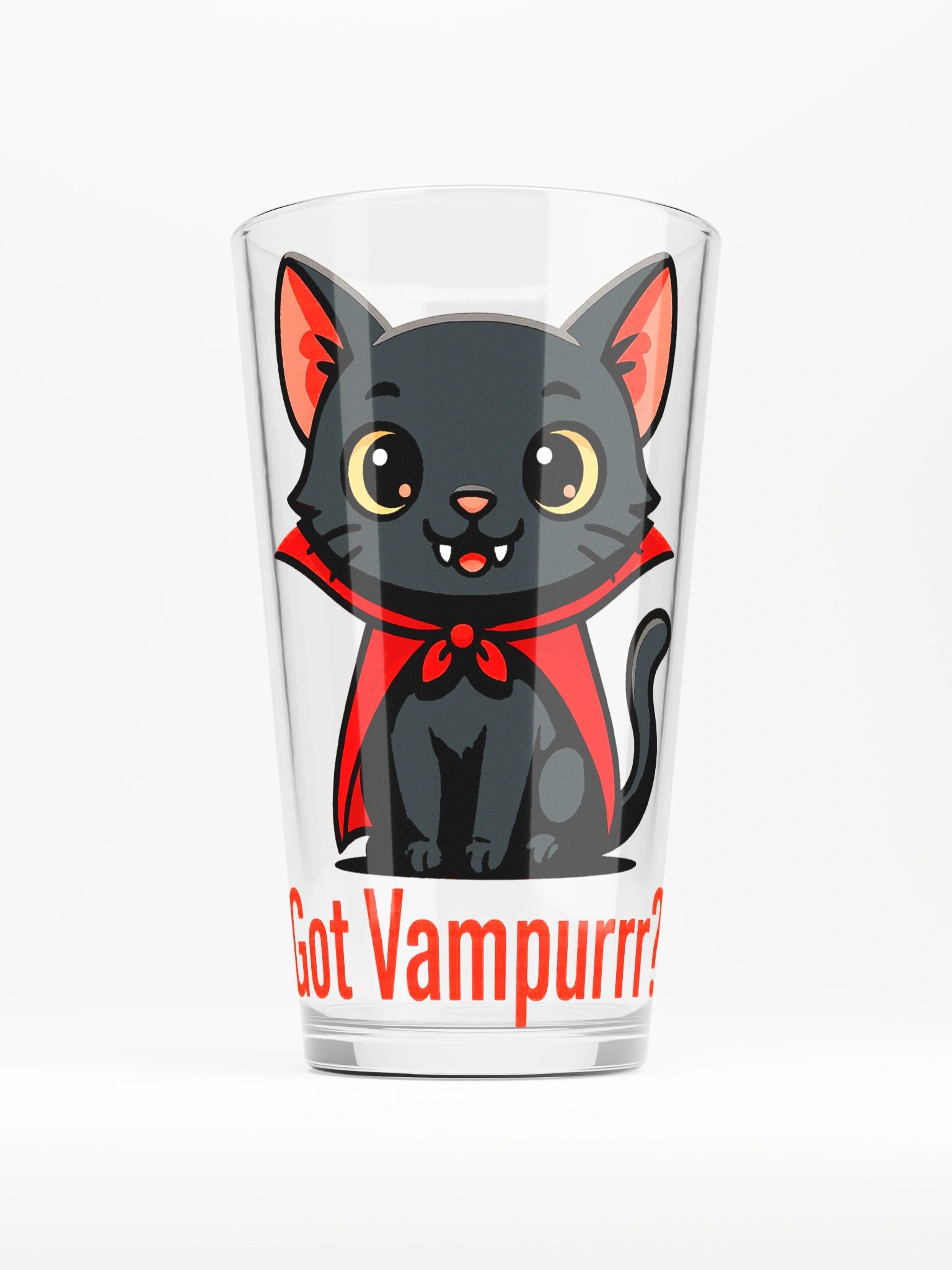 Got Vampurrr? Cat Shaker Pint Glass product image (1)