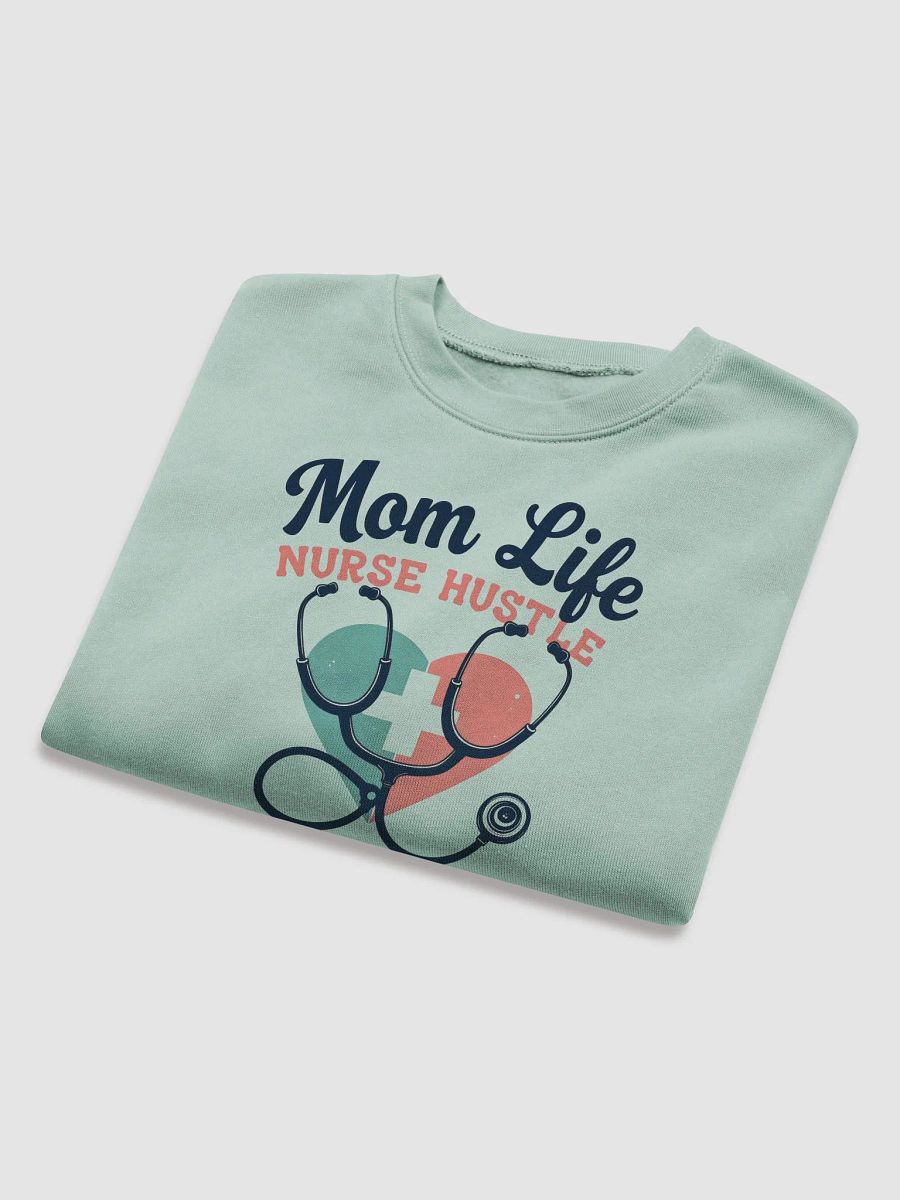 Heartfelt Mom Life Nurse Hustle crop Sweatshirt product image (16)