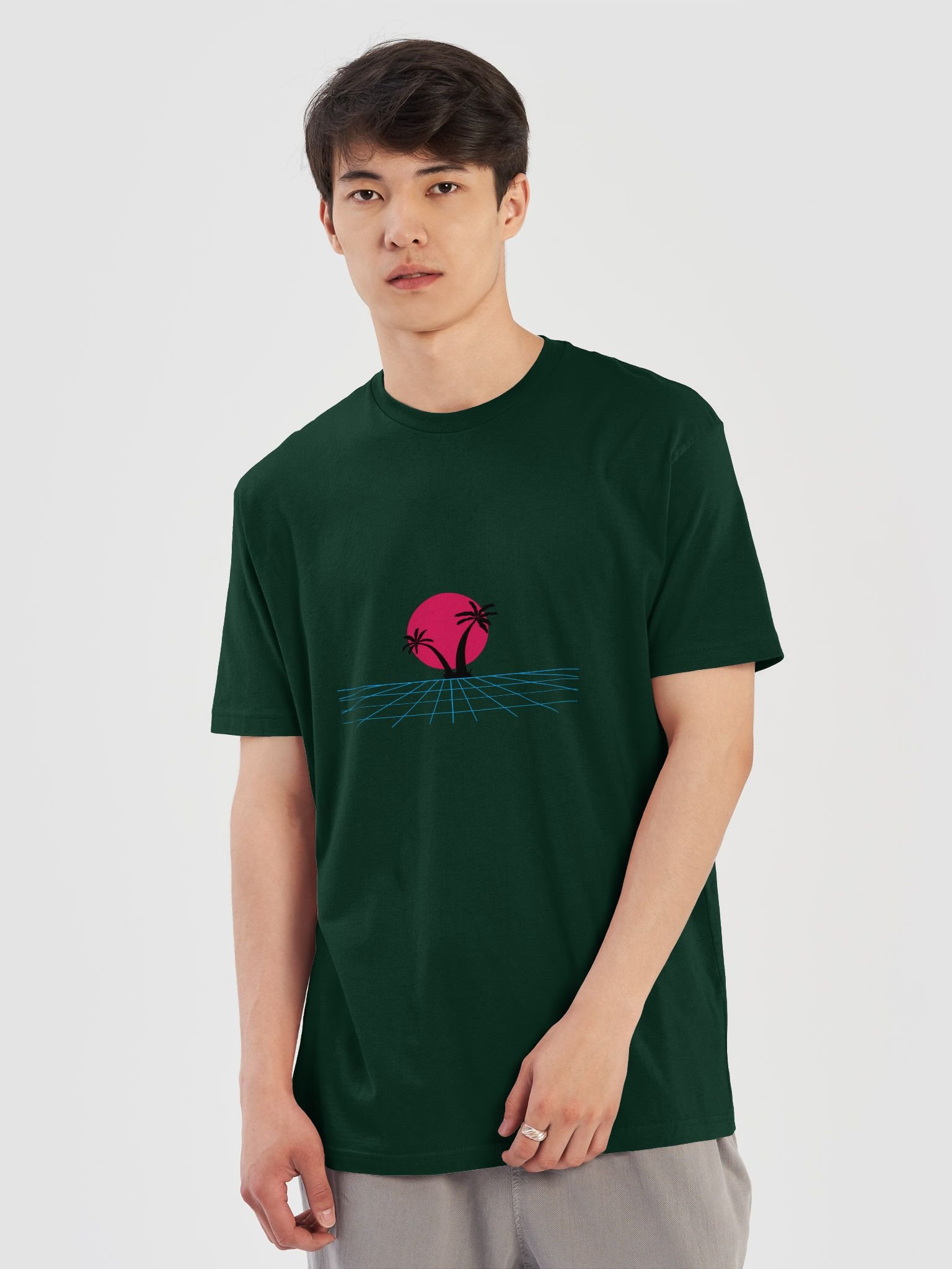 Vaporwave Sunset T-Shirt product image (5)